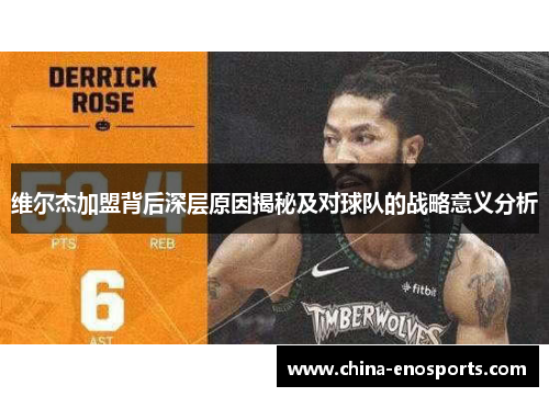 维尔杰加盟背后深层原因揭秘及对球队的战略意义分析