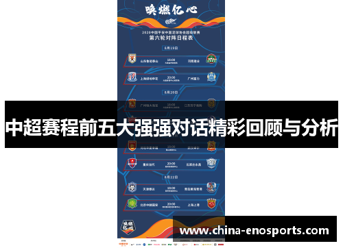 中超赛程前五大强强对话精彩回顾与分析