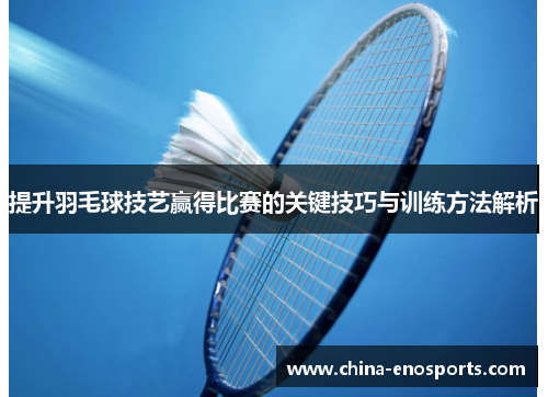 提升羽毛球技艺赢得比赛的关键技巧与训练方法解析